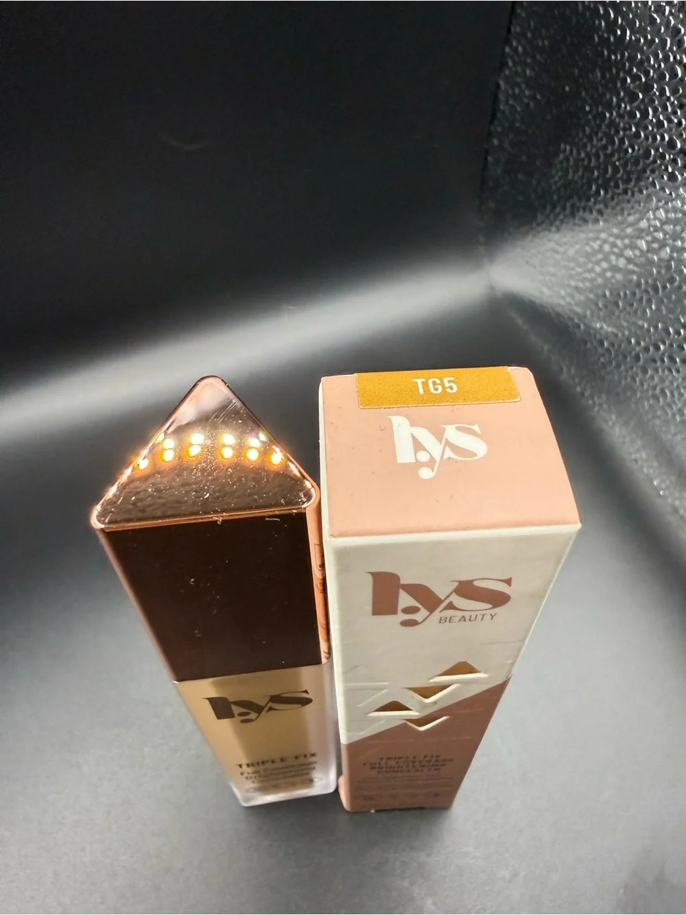 LYS Beauty Triple Fix Full Coverage Brightening Concealer in shade TG5.
